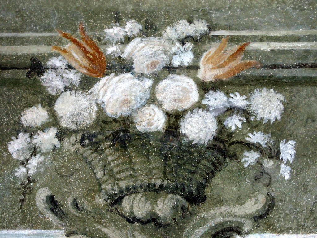 Detail nástěnné malby