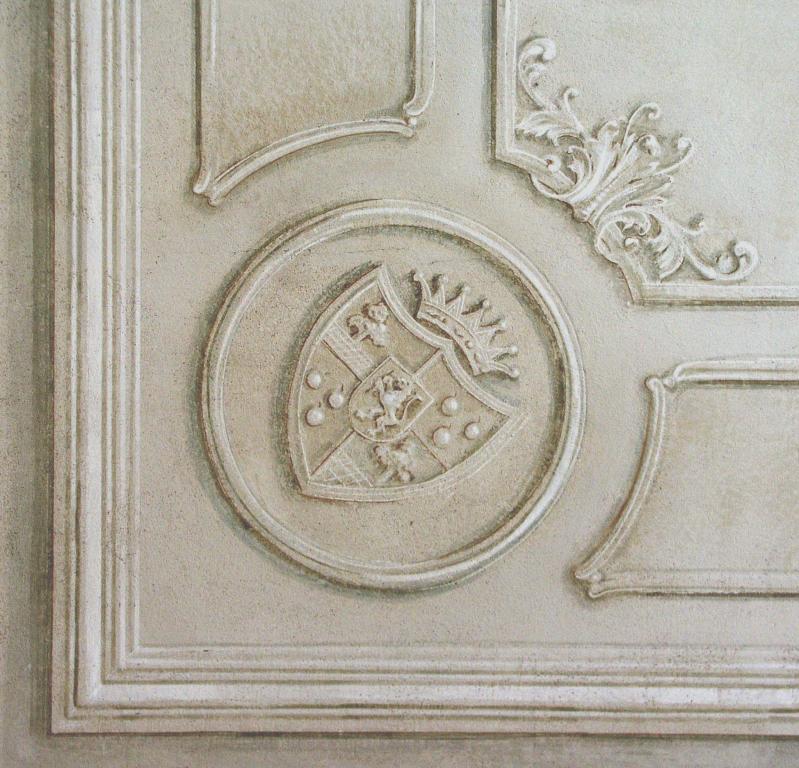 Svojšín - iluzívní výmalba - erb